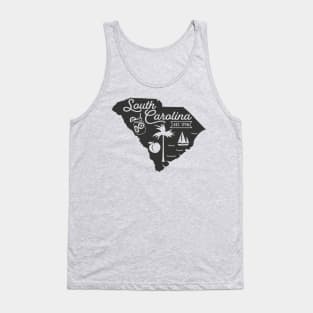 State of South Carolina Graphic Tee Tank Top